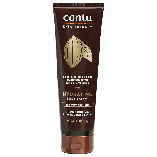 Cantu Skincare Cocoa Butter Hydrating Body Cream 8.5 Oz / 240 g