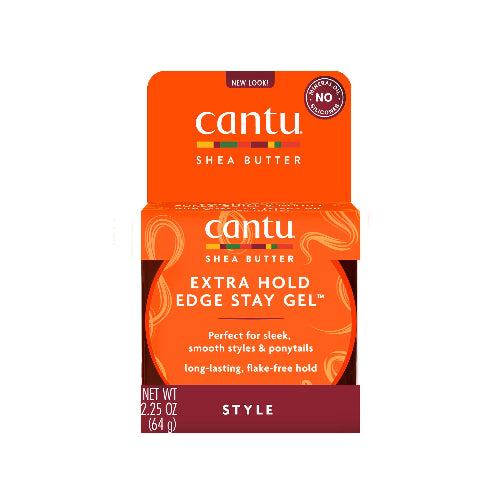CANTU SHEA BUTTER EXTRA HOLD EDGE STAY GEL 2.25oz 64g