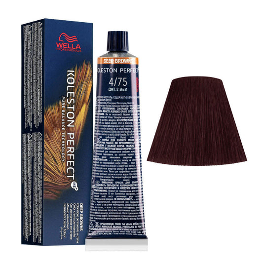 Wella Koleston Perfect ME+ Deep Browns 4/75 60ml