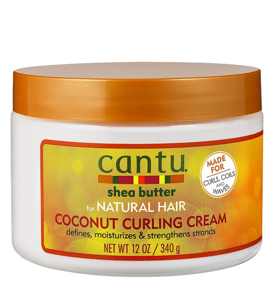 Cantu Shea Butter Natural Hair Coconut Curling Cream 340g