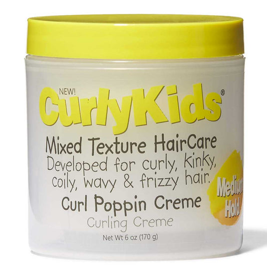 Curly Kids Mixed Texture HairCare Curl Poppin Creme 6 oz (170g)