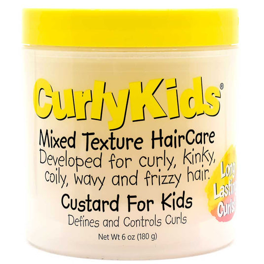 Curly Kids Mixed Texture HairCare Custard For Kids 6 oz (180g)