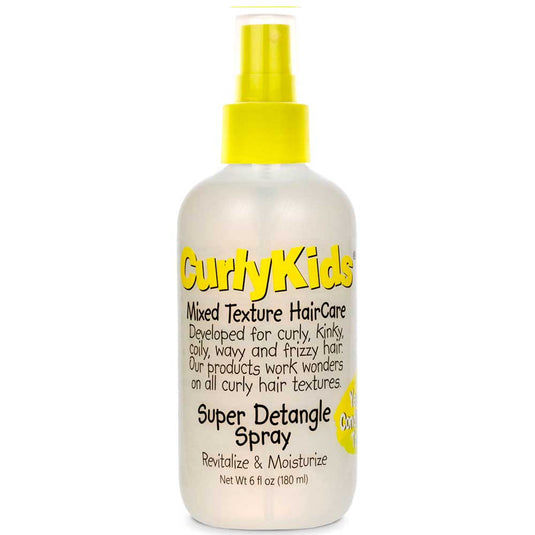 Curly Kids Mixed Texture HairCare Super Detangle Spray 6 fl oz (180 ml)