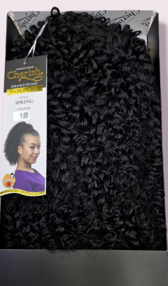 Cherish Ponytail - Spring (Colour : 1B)