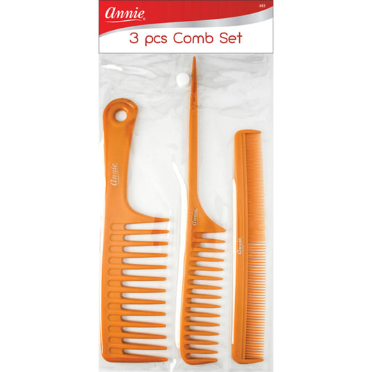 Comb set bone 3 ct