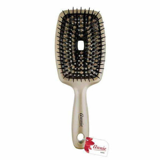 Annie I-Flow Rectangular Paddle Brush X-Large 100% Boar Bris