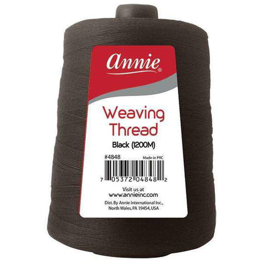 Annie 1200mm dark black colour thread