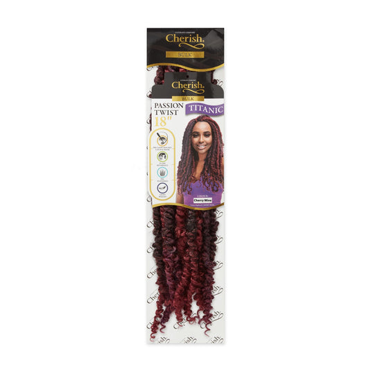 Cherish Bulk - Passion Twist Titanic 18 (Col. CHERRY WINE)