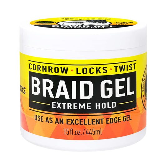 All Day Locks Braid Gel Extreme Hold 15oz (96542)