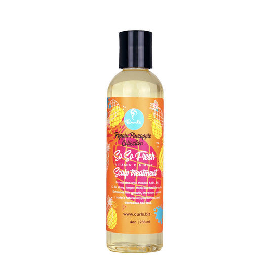 Curls : Poppin Pineapple Scalp Treatment 4oz