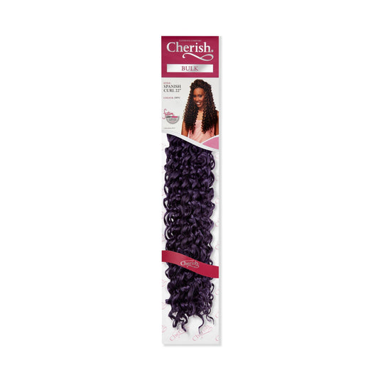 Cherish Bulk - Spanish Curl 22 ( Color: DKPU )