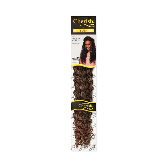 Cherish Bulk - Spanish Curl 22 ( Color: T30 )