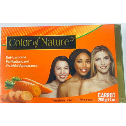 Colour Of Nature : Carrot Rejuvinating Soap 200gms
