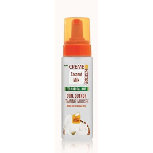 Creme Of Nature Coconut Curl Quench Foaming Mousse 7oz x 12