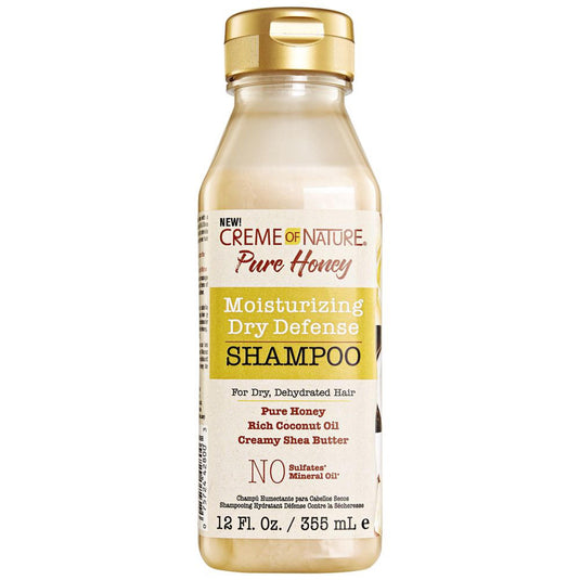 Creme Of Nature P/Honey Moistur Dry Defense Shampoo 12oz x12