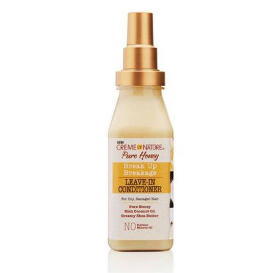 Creme Of Nature P/Honey B-Up Brkg Leave in Condition 8oz x12