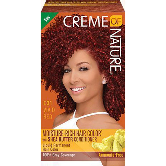 Creme Of Nature Women's *31 Liq H/Clr [Vivid Red] Kit