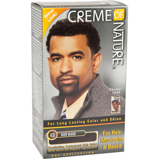 Creme Of Nature Mens H/C # 4.0 Rich Black