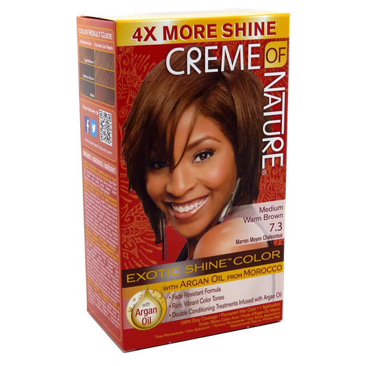 Creme Of Nature Women's Gel H/C Medium Warm Brown (7.3)