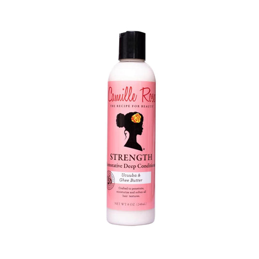 Camille Rose Nat Strength Restorative Deep Conditioner 8oz 5546