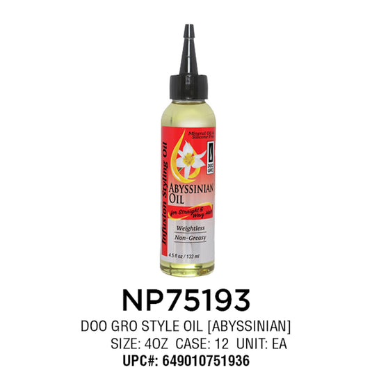Doo Gro: Style Oil [ABYSSINIAN] 4.5oz