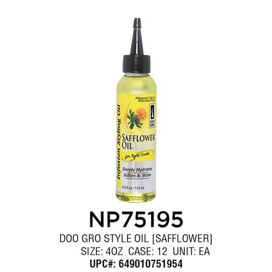 Doo Gro: Style Oil [SAFFLOWER] 4.5oz