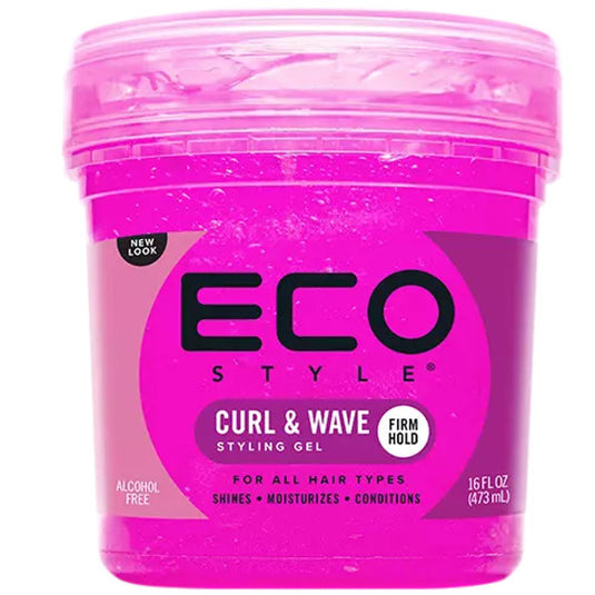 EcoStyle Curl & Wave Styling Gel - PINK 16oz