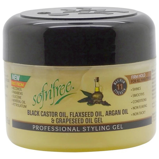 Snf Styling Gel F/S & Jamaican Black 250ml