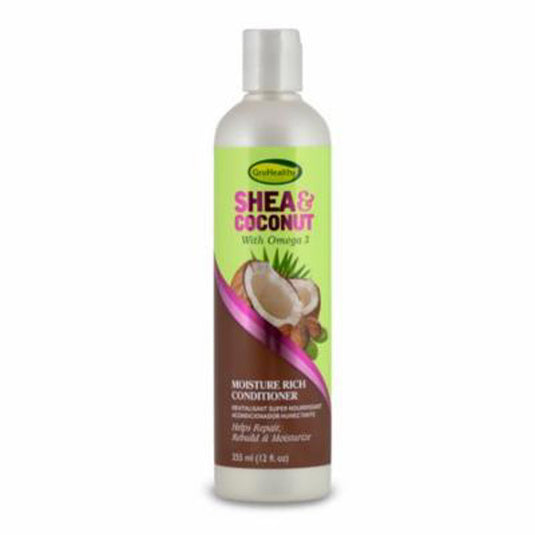 Sofnfree GroHealthy Shea & Coconut Moist Rich Cond 12oz -6pcs
