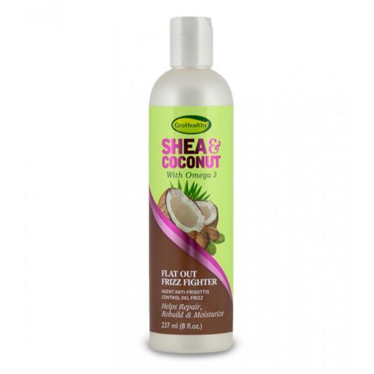 Sofnfree Gro Healthy Shea & Coconut Flat Out Frizz Fighter 8oz -6pcs