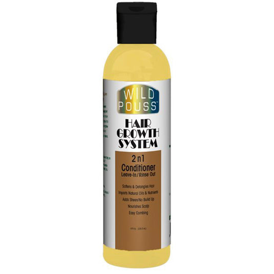 Wild Pouss 2n1 Leave-In Conditioner  8oz
