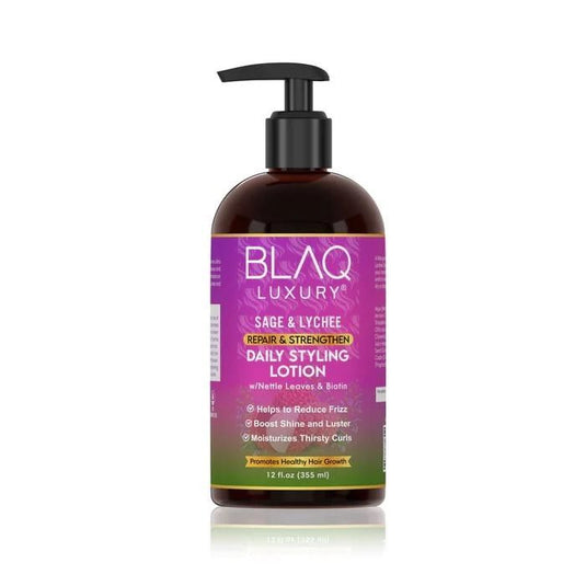 Blaq Luxury Sage & Lychee Daily Styling Lotion 12oz (6 EA)