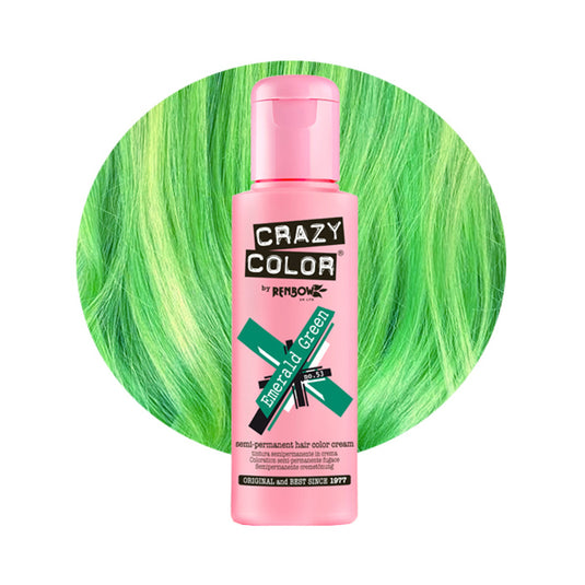 Crazy Color Emerald Green (4PK)