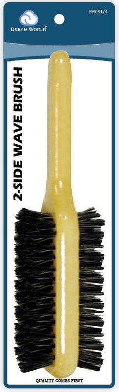 Dream Brush 2-Side Wave Brown