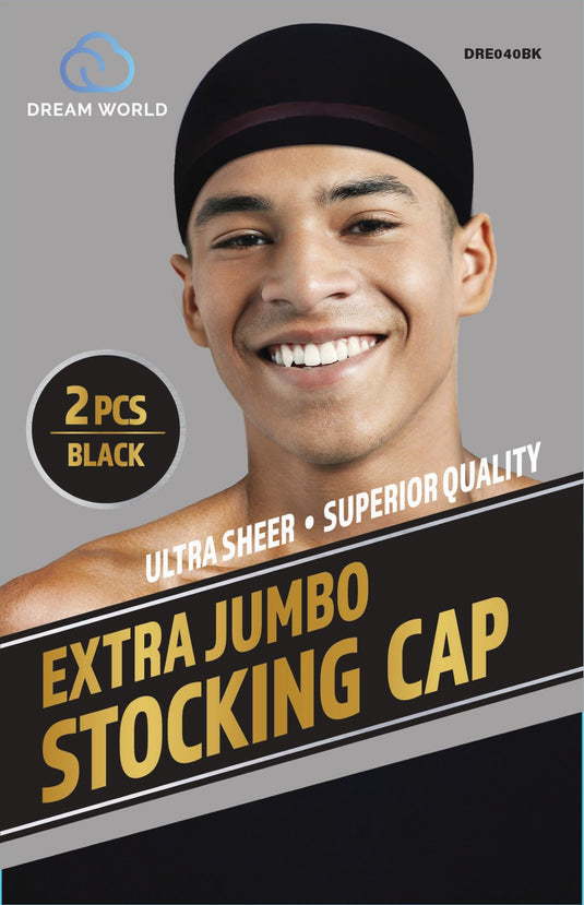 Dream M-Stocking Cap X-Jumbo 2Pc Black