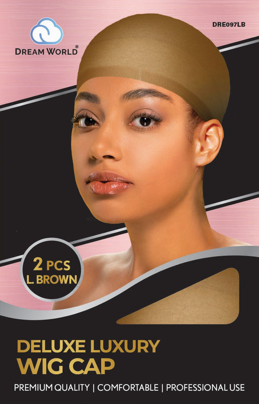 Dream W-Wig Cap 2Pcs Light/Brown