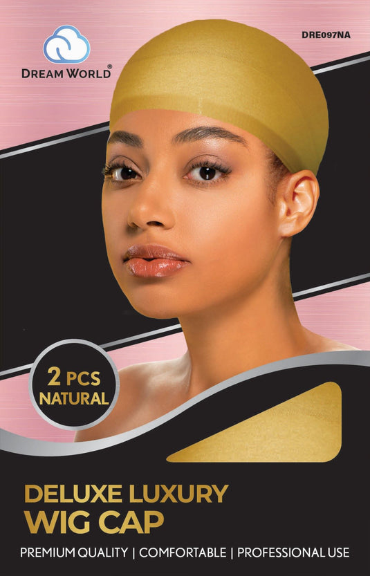 Dream W-Wig Cap 2Pcs Natural
