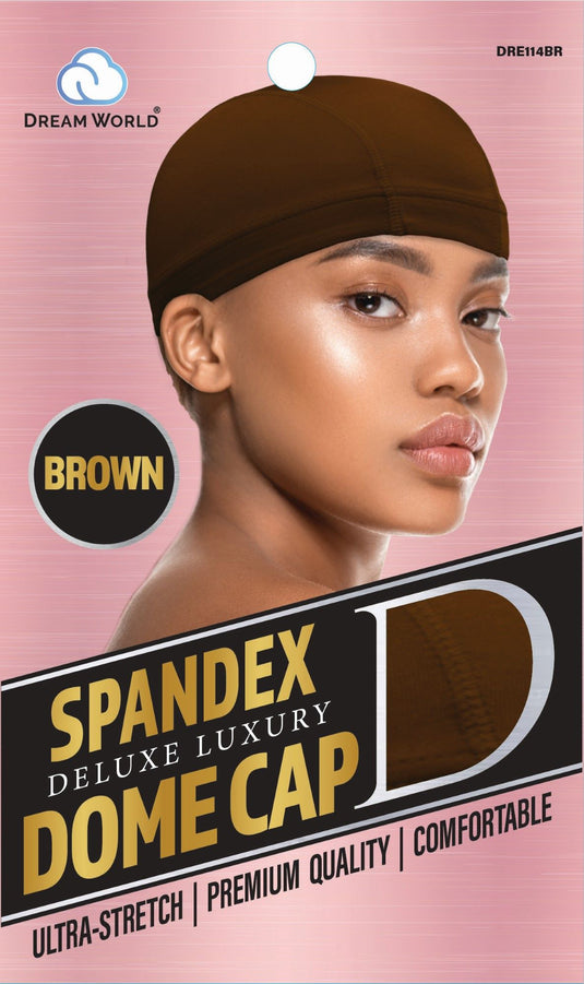 Dream W-Dome Cap Spandex Brown