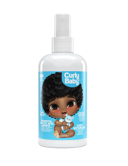 Curly Baby Detangler Spray Marcus 8oz